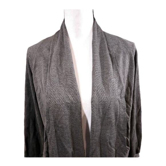 Theory Pattin Downtown Open-front Cropped Cardigan Jacket Women's P / US XS - Picture 2 of 8